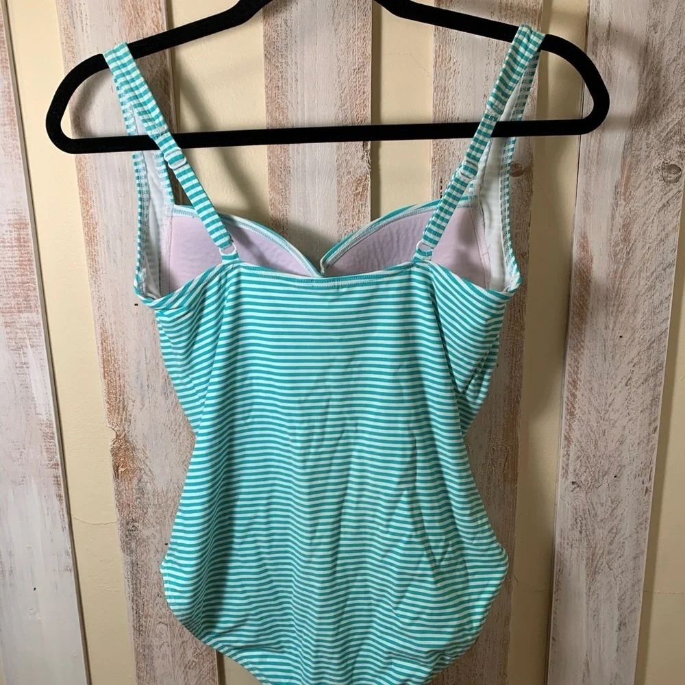 Bond-Eye Australia Stripe One-Piece Swimsuit D/DD - Picture 2 of 5